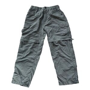 REI Convertible Zip-Off Hiking Pants Men's 28L UPF 50 Nylon Elastic Waist